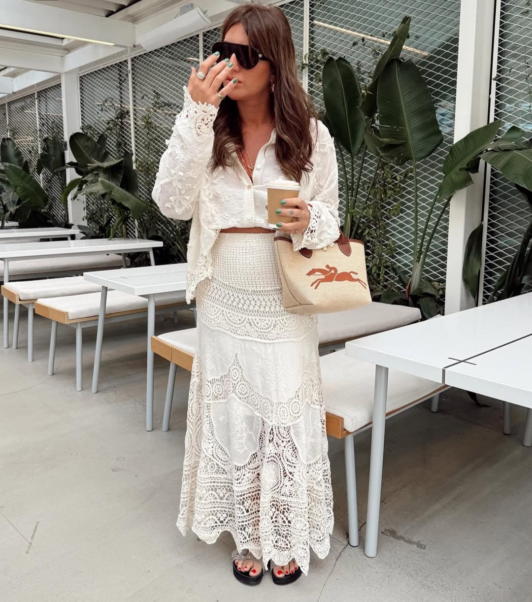 White embroidery top - Image 4