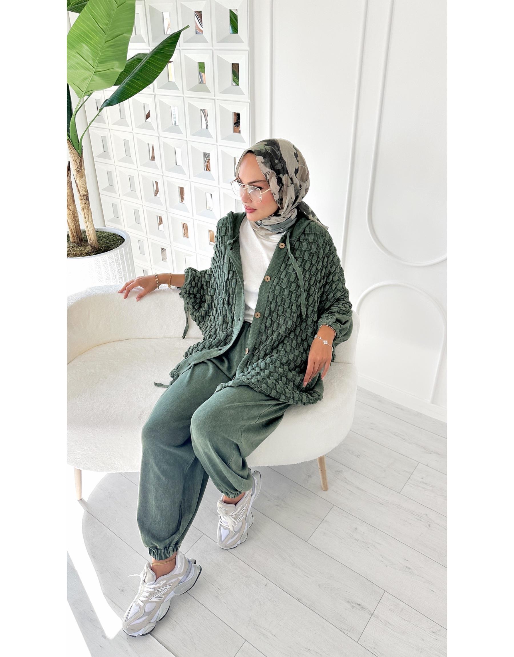 Olive olive suit - Image 3