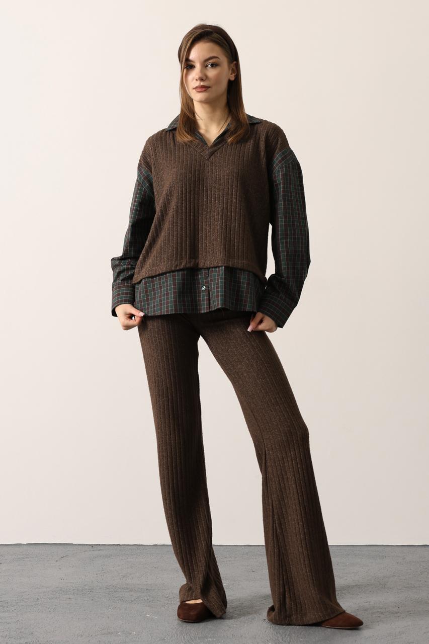 Green Vest-Style Suit