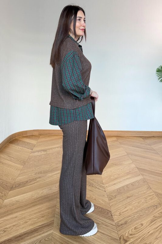 Green Vest-Style Suit - Image 3