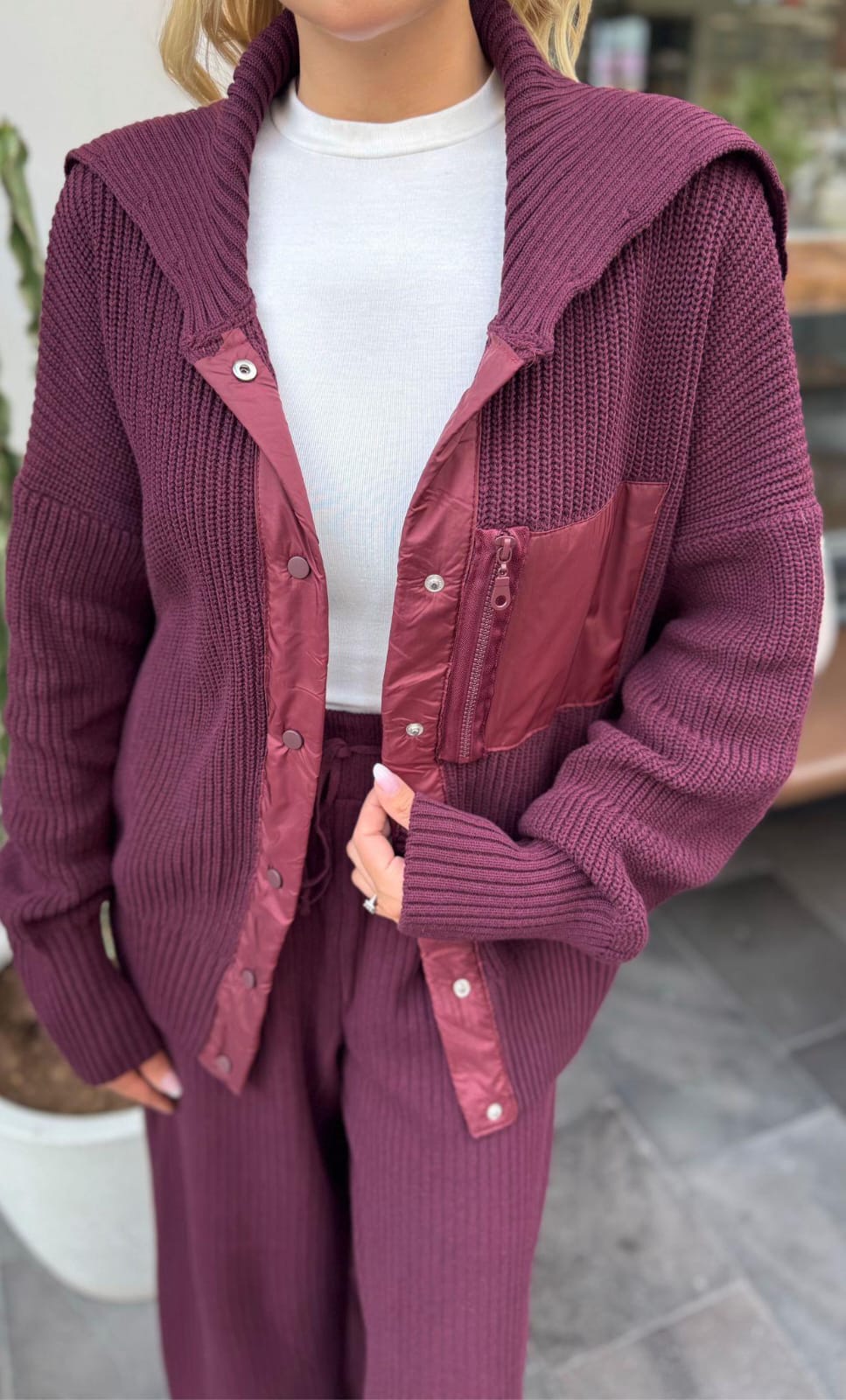 Burgundy suit - Image 3