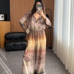 Brown suit