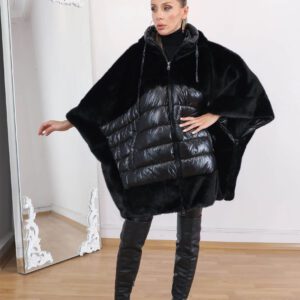 Black Faux Fur Jacket