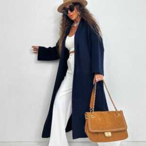 Navy cardigan