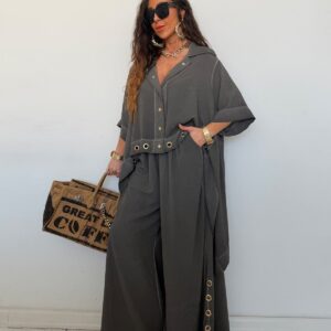 Gray Set oversize